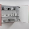 Hängeschrank Classic HSCL 100 offen rot
