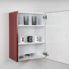 Stengel Hängeschrank Classic HSCL 50 rot offen