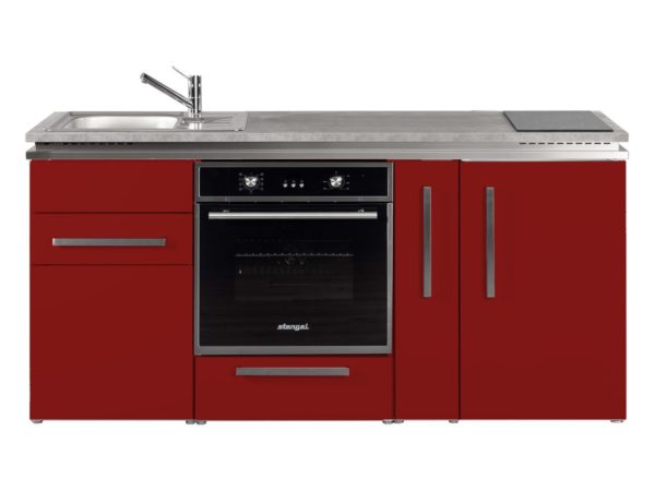 Stengel Miniküche MDB 180 A mit Kühlschrank rot